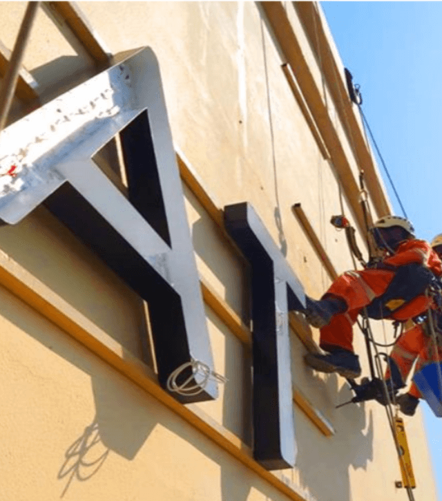 INSTALIT signage fabrication